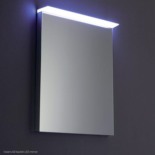 Emporio Bagno Volans 600 x 800mm Rectangular Top lit LED Mirror