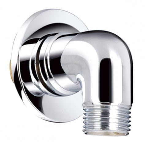 BDC Chrome Traditional Shower Wall Outlet Elbow
