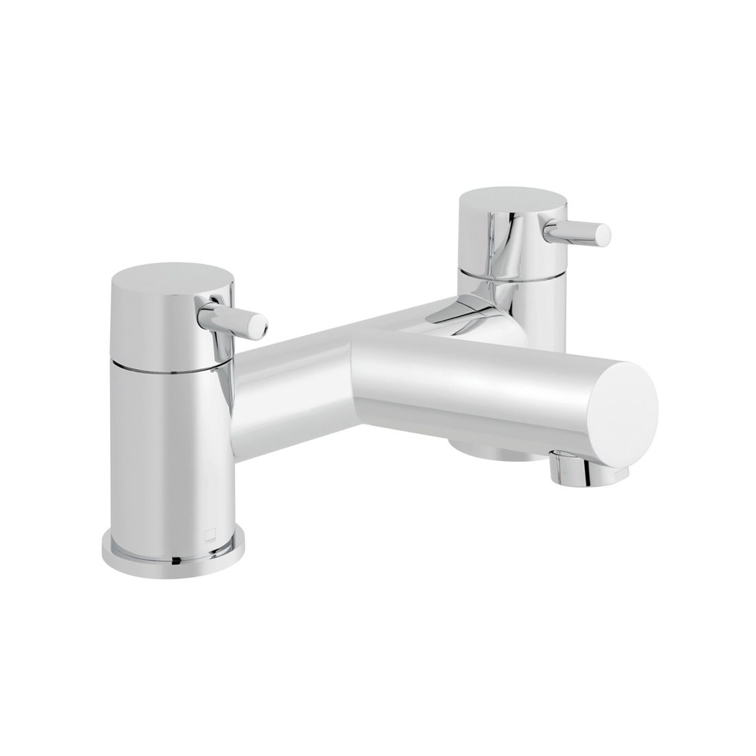 VADO ZOO Bath Filler Tap - Chrome Finish