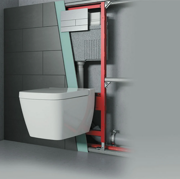 Concealed Cisterns & Wall Hung WC Frames