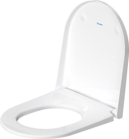 Duravit D-NEO Wall-Mounted Toilet Set, Rimless Toilet with Efficient Flush