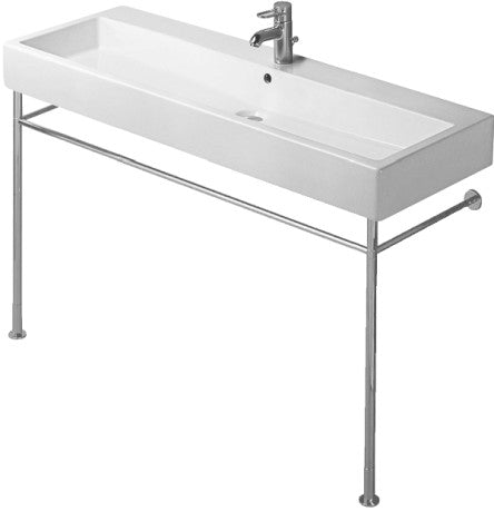 Duravit Vero Chrome Metal Console Stand For 045412 Basin
