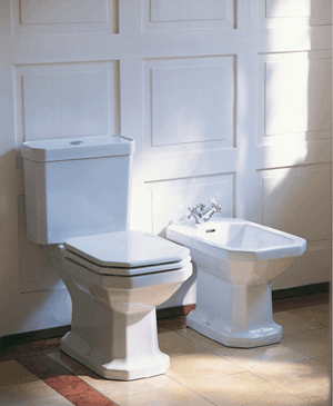 Duravit 1930 Series Close Coupled WC Pan  White