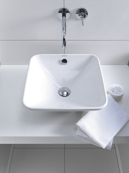Duravit Bacino 420 x 420 Square Sit On Basin White