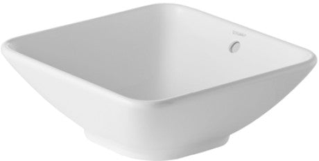 Duravit Bacino 420 x 420 Square Sit On Basin White