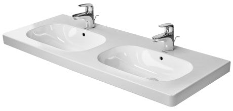 Duravit -1200 x 490 One Tap Hole Double Basin