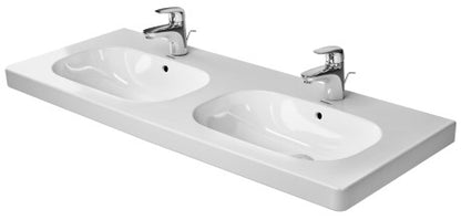 Duravit -1200 x 490 One Tap Hole Double Basin