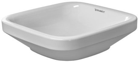Duravit Durastyle 430 x 430 Sit On Wash Bowl  White