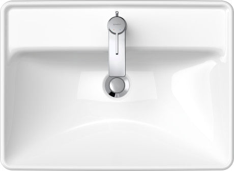 Duravit D-Neo Countertop with overflow Vanity basin, 600mm