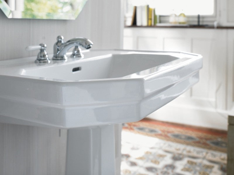 Duravit 1930 Series Basin With Full Pedestal 600mm