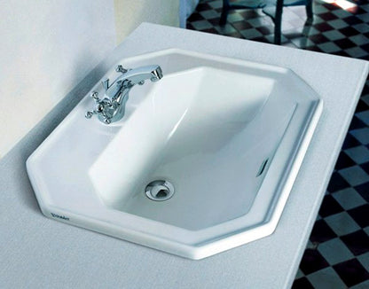Duravit 1930 Series 580 x 470 Counter Top Inset Basin