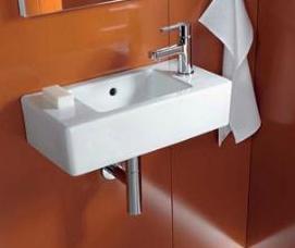 Duravit Vero 500 x 250mm Cloakroom Basin w/ 1 Tap Hole RH