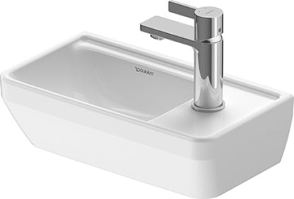 Duravit D-Neo without overflow Handrinse basin, 400mm