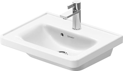 Duravit D-Neo with overflow furniture handrinse basin, 500mm