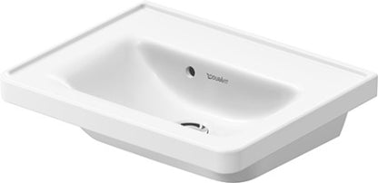 Duravit D-Neo with overflow furniture handrinse basin, 500mm