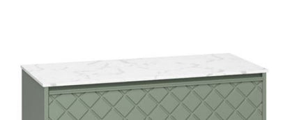 Crosswater Infinity 1010 Worktop Carrara Marble effect Worktop