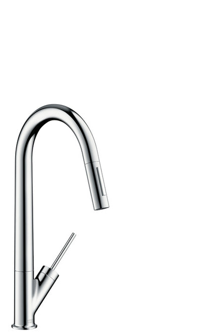 Hansgrohe Axor Starck Single Lever Kitchen Sink Mixer With Pull Out Spay - Chrome
