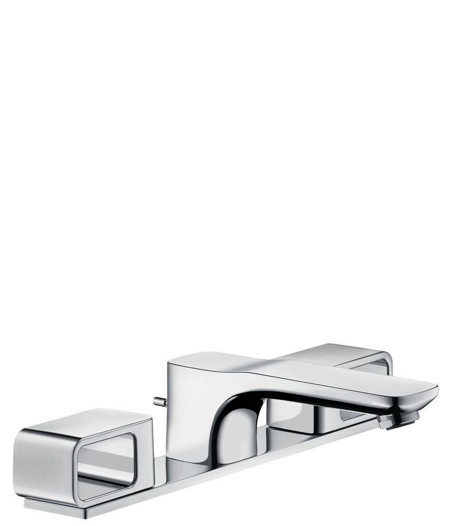 Hansgrohe Axor Urquiola 3-Hole Mixer, Plate, Pop-Up Waste