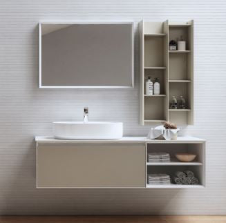Essentials Essence 1200mm Single Drawer Cabinet in Cashmere