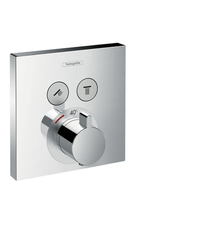 Hansgrohe Select Chrome Concealed Thermostatic Shower Valve