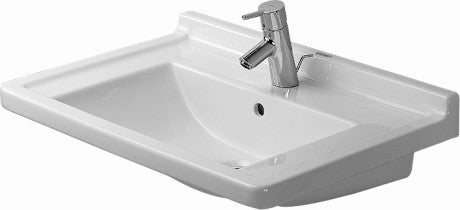 Duravit Starck 3 700 x 490 Furniture Washbasin - 1 Tap Hole