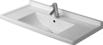 Starck 3 850 x 485mm Furniture Washbasin w/ Overflow