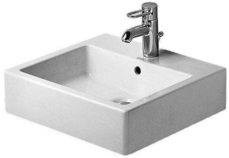 Vero 500 x 470 Countertop Furniture Washbasin w/ Overflow