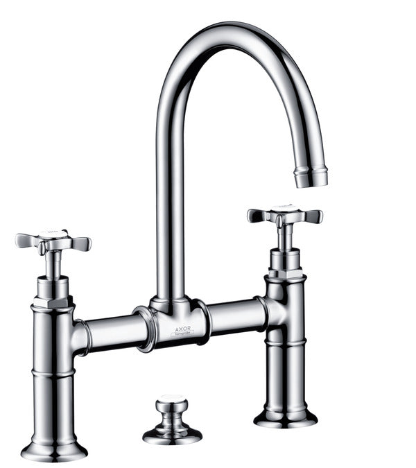 Hansgrohe Axor Montreux 2-Handle Bridge Mixer- Pop Up Waste