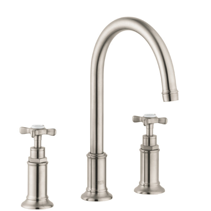 Hansgrohe Axor Montreux 3-Hole Mixer, Handles, Pop-Up Waste