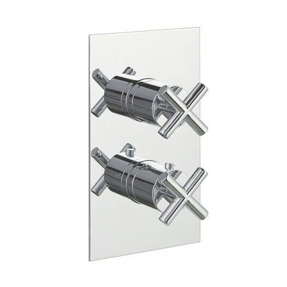 Just Taps Plus Solex Thermostatic Concealed  3 Outlet Shower Valve