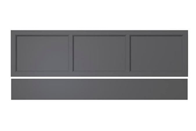 Caversham 1700mm Front Panel Graphite