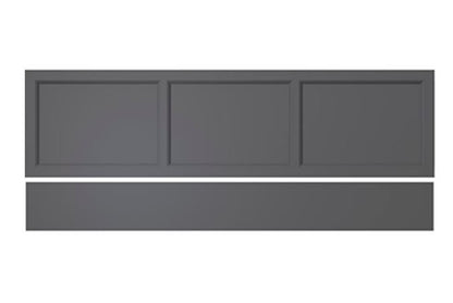 Caversham 1700mm Front Panel Graphite