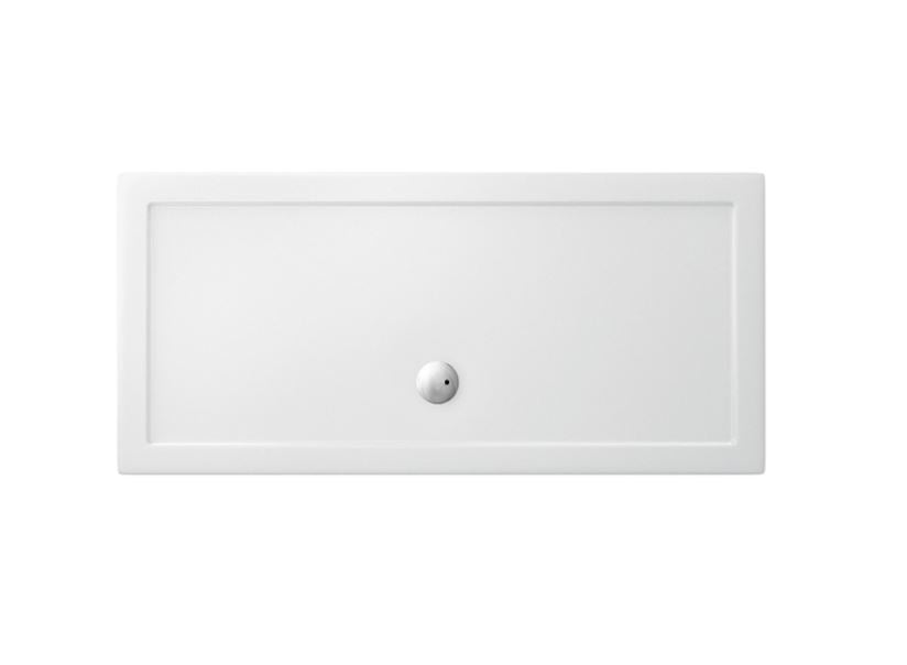 Rectangle 1500 x 700 x 35mm Rectangular tray - White Gloss