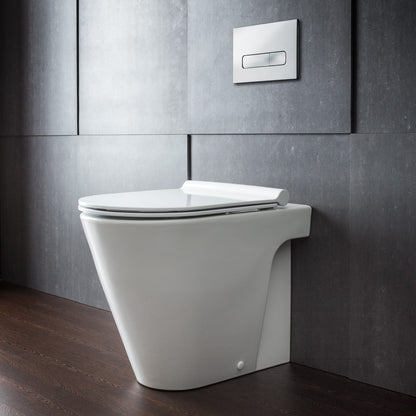 Catalano Zero Round Back To Wall WC Toilet Pan in White