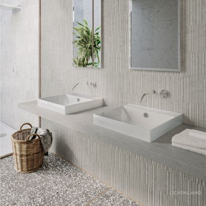 Catalano Zero 50 Basin-Ceramic White, Towel Rail not Inc