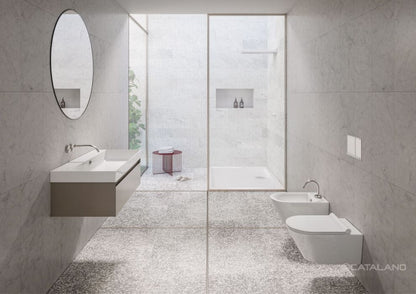 Catalano Zero 100 Basin-Ceramic White, Towel Rail not Inc