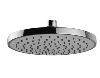 Contemporary Wall Mounted Shower Head 200mm - Chrome