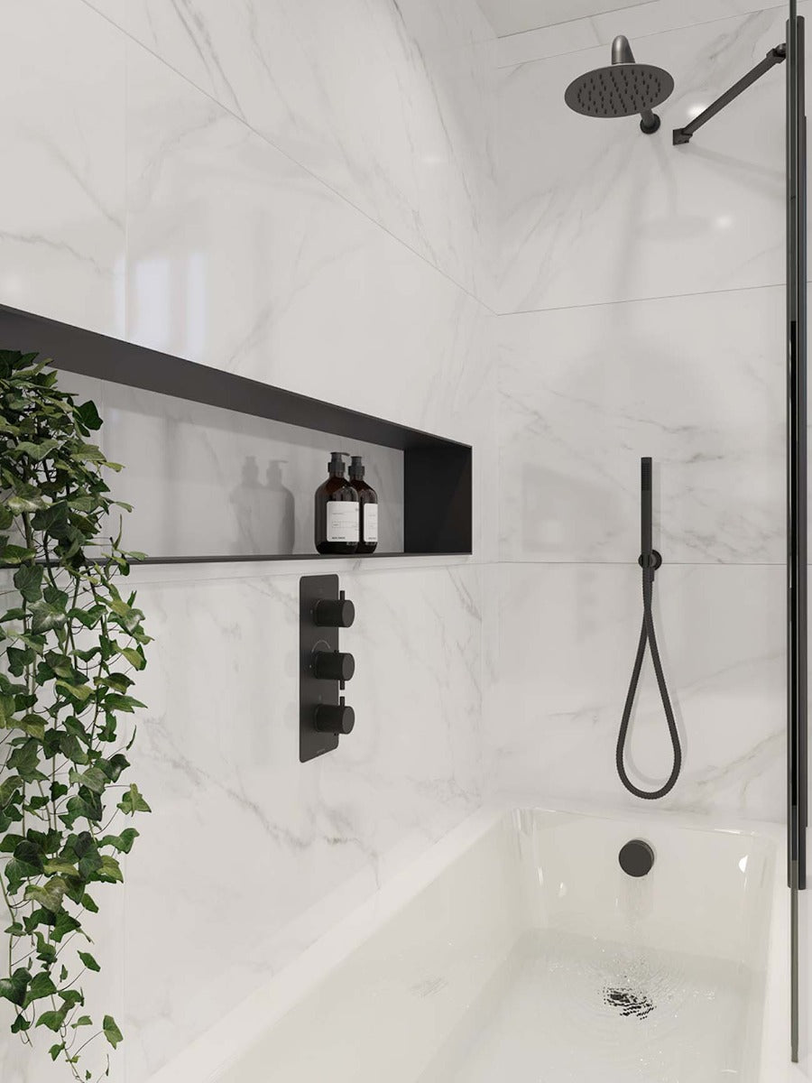 SANEUX Stetson 1700x700mm Single Ended Bath with Bath Legs
