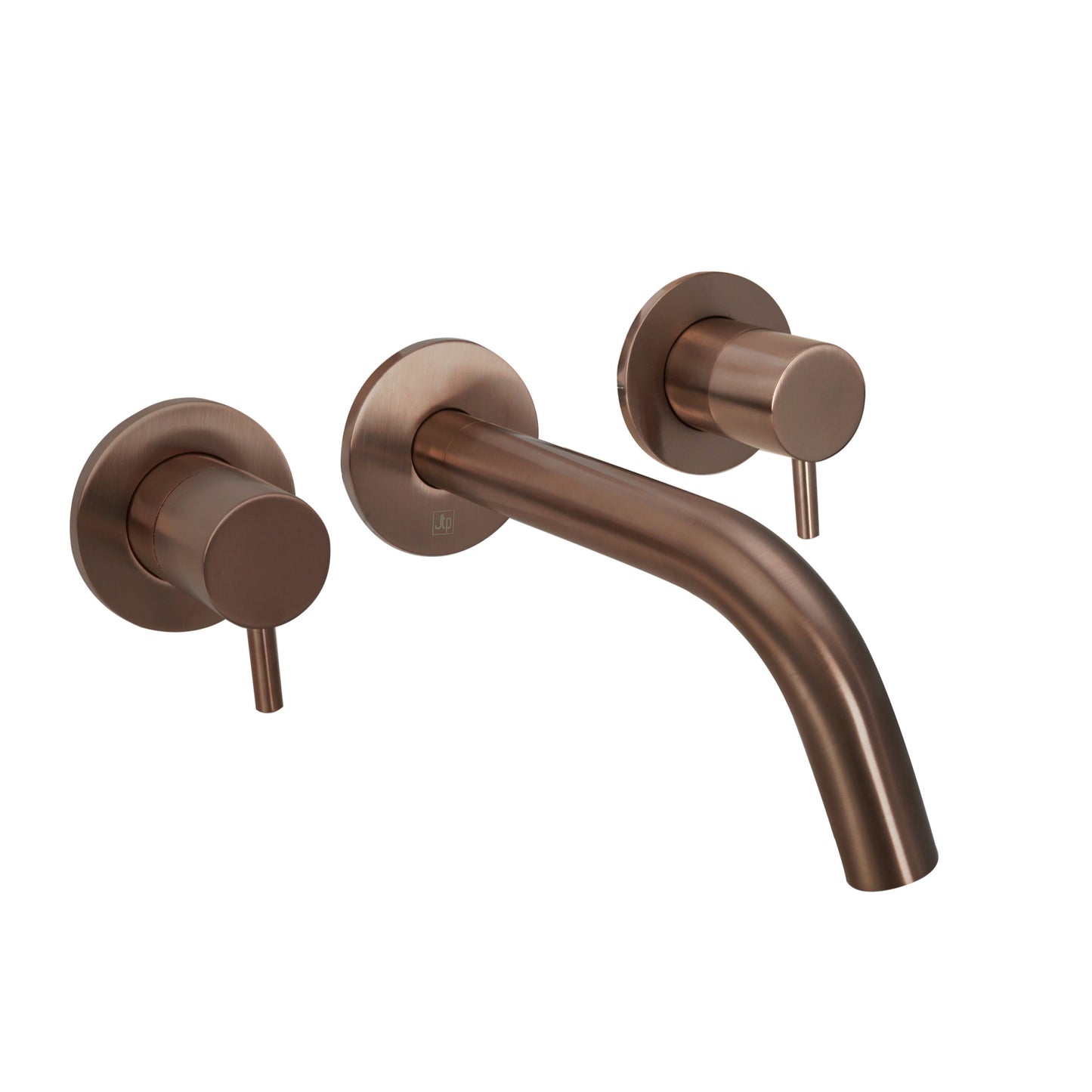 Just Taps Plus Vos 3 Hole Wall Mounted Basin Mixer 250mm Spout