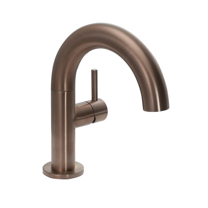 Just Taps Plus Side Lever Basin Mixer Swivel Spout