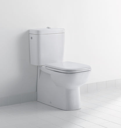 Duravit DCode Fully Back To Wall Close Coupled WC Pan  White