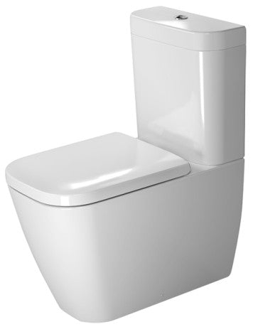 Duravit Happy D.2 Fully Back To Wall Close Coupled WC Pan  White