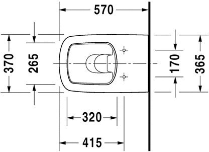 Discover Duravit Durastyle Back To Wall WC Pan for Bathrooms
