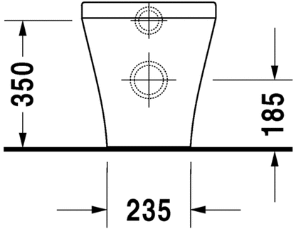 Discover Duravit Durastyle Back To Wall WC Pan for Bathrooms