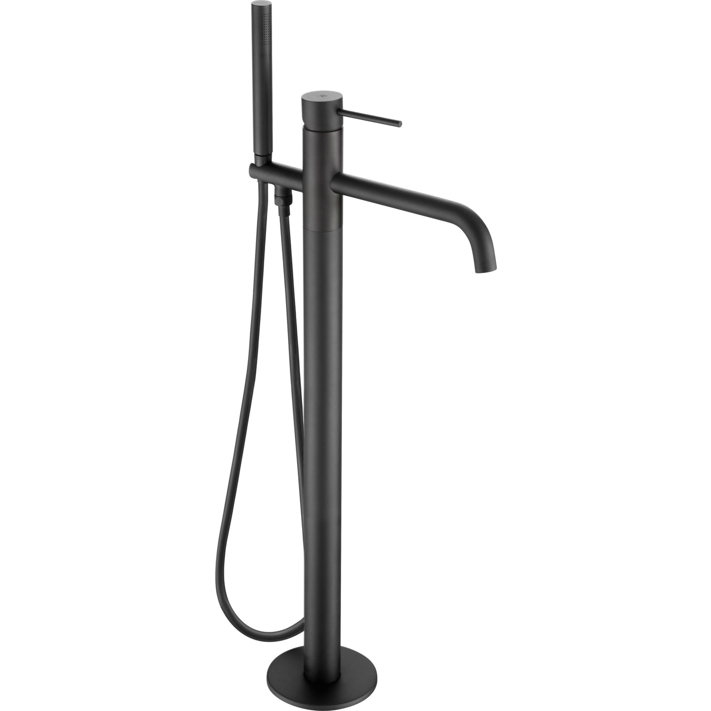 Just Taps Plus Vos Floor Standing Bath Mixer Designer Handle With Kit