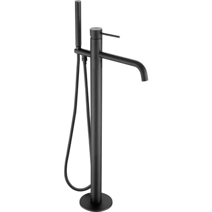 Just Taps Plus Vos Floor Standing Bath Mixer Designer Handle With Kit