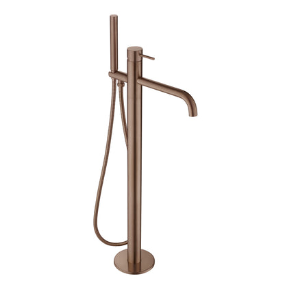 Just Taps Plus Vos Floor Standing Bath Shower Mixer with Kit, HP 1