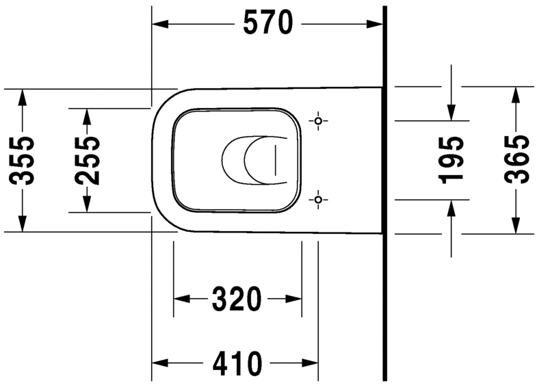 Duravit Happy D.2 Back To Wall WC Pan For Modern Elegance