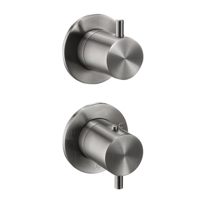 Just Taps Plus Vos Modular 2 Handle 2 Outlet Thermostatic Shower Valve