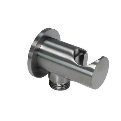 Just Taps Plus Vos Water Outlet Elbow With Wall Support